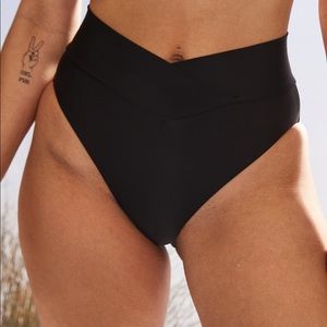 NWT Aerie High Cut Cheeky Bikini Bottoms